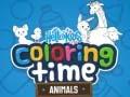 Spel Hallo Kinderen! Tijd om Dieren te KleurAn online Spel Hallo Kinderen! Tijd om Dieren te KleurAn online