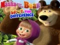 Spel Masha en de Beer: Spot de versch differences online Spel Masha en de Beer: Spot de versch differences online