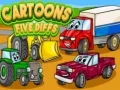 Spel Cartoons Vijf Verschillen online Spel Cartoons Vijf Verschillen online