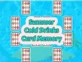 Spel Zomer Koude Dranken Kaart Geheugen online Spel Zomer Koude Dranken Kaart Geheugen online