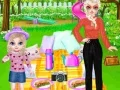 Spel Prinsessen Familie Picknick Dag online Spel Prinsessen Familie Picknick Dag online