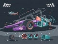 Spel Krachtige Auto's Geheugen online Spel Krachtige Auto's Geheugen online