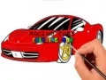 Spel Kleurboek Racing Cars online Spel Kleurboek Racing Cars online