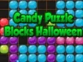 Spel Halloween Snoep Puzzel Blokken online
