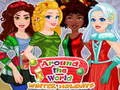Spel Rond de wereld: Wintervakanties online