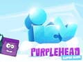 Spel IJsige Paarse Hoofd Super Glijbaan online
