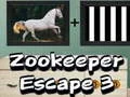 Spel Dierentuin Bewaker Ontsnapping 3 online