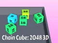 Spel Keten Kubus: 2048 3D online