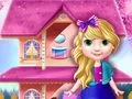 Spel Versiering van het Prinsessen Poppenhuis online Spel Versiering van het Prinsessen Poppenhuis online
