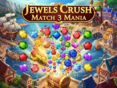 Spel Juwelen Crush Match 3 Manie online