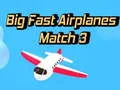 Spel Grote Snelle Vliegtuigen Match 3 online