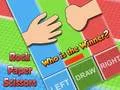 Spel Steen, papier, schaar online Spel Steen, papier, schaar online