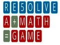Spel OPLOSSEN een wiskundespel online Spel OPLOSSEN een wiskundespel online