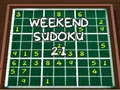 Spel Weekend Sudoku 21 online