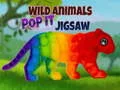 Spel Wilde Dieren Pop It Puzzel online