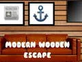 Spel Moderne Houten Huis Ontsnapping online