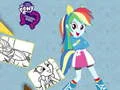Spel Kleurboek Equestria Girls online Spel Kleurboek Equestria Girls online