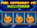 Spel Vind het andere plaatje Halloween online