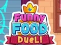 Spel Grappige Voedsel Duel online