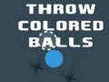 Spel Gooi gekleurde ballen online Spel Gooi gekleurde ballen online