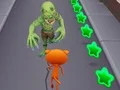 Spel Boze Kat: Rennen door de Zombieweg online