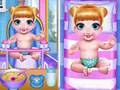 Spel Prinses Pasgeboren Tweelingbaby Verzorging online Spel Prinses Pasgeboren Tweelingbaby Verzorging online