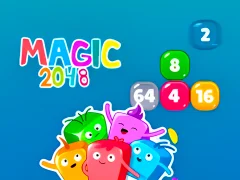 Spel Magie 2048 online