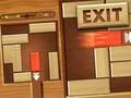Spel Uitgang Deblokkeer Rode Houten Blok online
