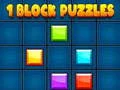 Spel 1 Blok Puzzels online