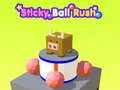 Spel Plakkerige Bal Race online