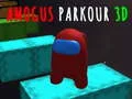 Spel Amog Us Parkour 3D online
