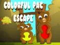 Spel Kleurrijke Pac Ontsnapping online