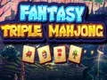 Spel Fantasy Drievoudig Mahjong online