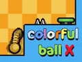 Spel Kleurvolle Bal X online Spel Kleurvolle Bal X online