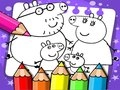 Spel Peppa Pig Kleurboek online Spel Peppa Pig Kleurboek online