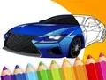 Spel Kleurboek van Japanse luxe auto's online Spel Kleurboek van Japanse luxe auto's online