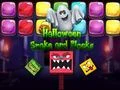 Spel Halloween Slang en Blokken online