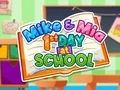 Spel Mike en Mia: Eerste Dag op School online Spel Mike en Mia: Eerste Dag op School online