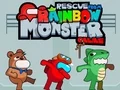 Spel Red je van de Regenboogmonster Online online Spel Red je van de Regenboogmonster Online online