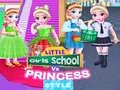 Spel Kleine Meisjes School vs Prinses Stijl online Spel Kleine Meisjes School vs Prinses Stijl online