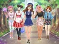 Spel Anime Kleden in de Middelbare School online Spel Anime Kleden in de Middelbare School online