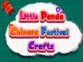 Spel Kleine Panda Chinese Festival Ambachten online