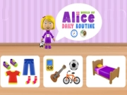 Spel Wereld van Alice's Dagelijkse Routine online