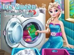 Spel Wasdag van de IJsprinses online Spel Wasdag van de IJsprinses online