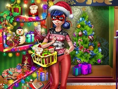 Spel Gestippelde Meisje Kerstshoppen online Spel Gestippelde Meisje Kerstshoppen online