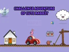 Spel Uitdaging Avontuur van Schattig Konijn online