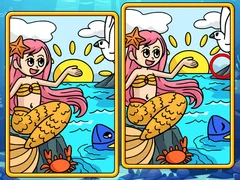 Spel Zeemeerminnen Spot de Verschillen online Spel Zeemeerminnen Spot de Verschillen online