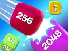 Spel Kettingenkubus 2048 3D Samenspel online