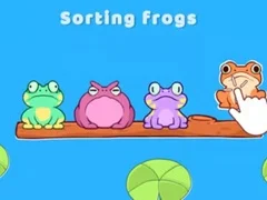 Spel Kikkers sorteren online Spel Kikkers sorteren online