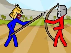 Spel Stickman: Koninkrijk Clash online